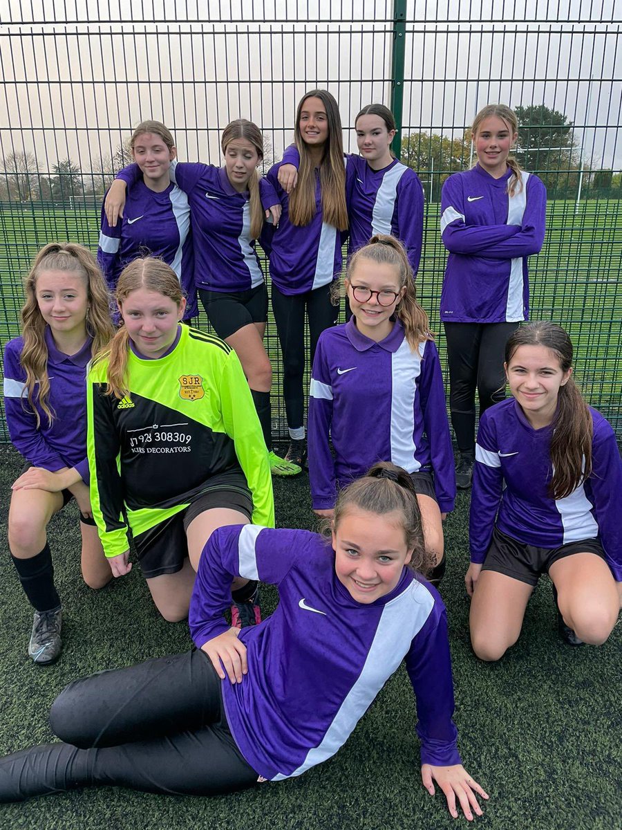 PortlandPE's tweet photo. U13 girls football team beat @CFSpe 2-0 in County cup &amp; are now through to quarter final ⚽️ #theballkeepsonrolling https://t.co/vMlUILHUoI