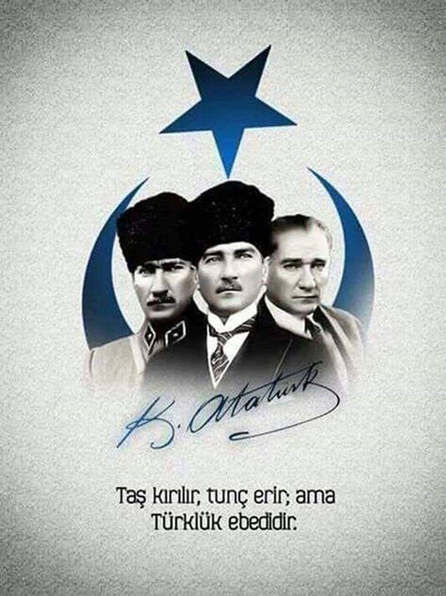 Arada Türk düşmanlarına hatırlatmakta fayda var…

“Taş kırılır, tunç erir ama Türklük ebedîdir!”

Mustafa Kemal Atatürk #Türk #Atatürk