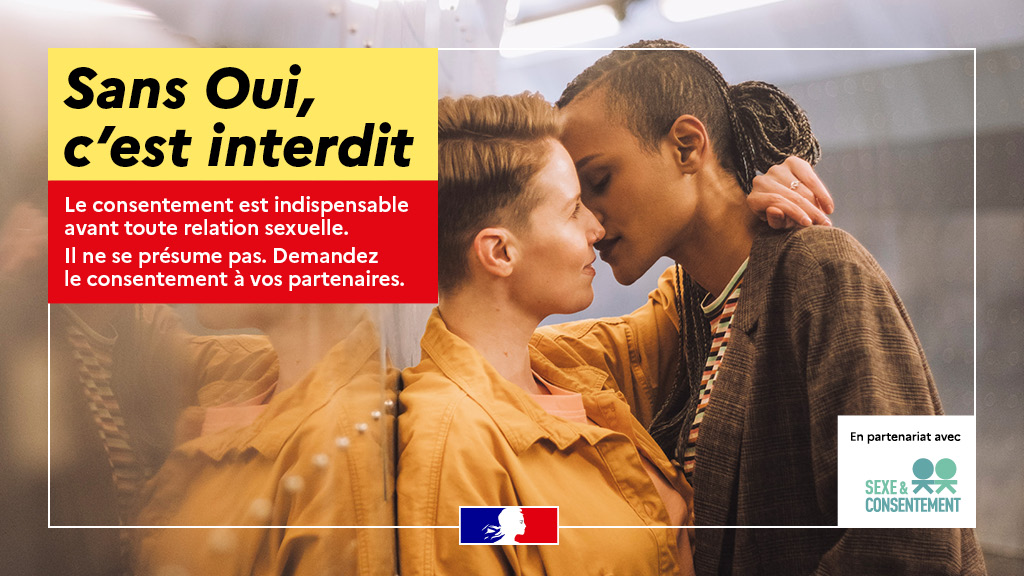 📢 Contribuez à #NeRienLaisserPasser en vous emparant de la campagne #SansOuiCestInterdit, volet sensibilisation du Plan national d'action contre les #VSS dans l'enseignement supérieur.

📌 Le kit de com
👉 esr.gouv.fr/consentement