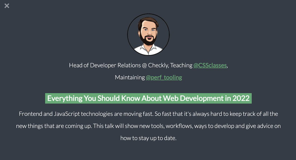 checklyHQ's tweet photo. Mark your calendars! 🗓️✍️

Head of Developer Relations @stefanjudis will be speaking at the upcoming @devternity online conference on December 8th at 11:20am GMT. 👀

Get your ticket here: 🎟️⬇️
https://t.co/KfxE1j4w8L

#devternity #developers #checkly @checklyHQ https://t.co/Z7pvEnSr1y