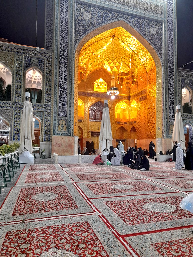 هر جا دلی شکست به اینجا بیاورید
اینجا بهشت شهر خدا شهر مشهد است...♡