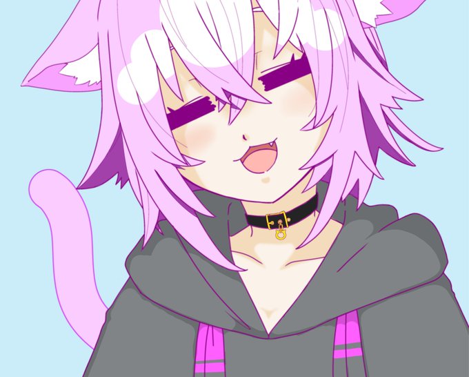 「んにゃ～」#絵かゆ 