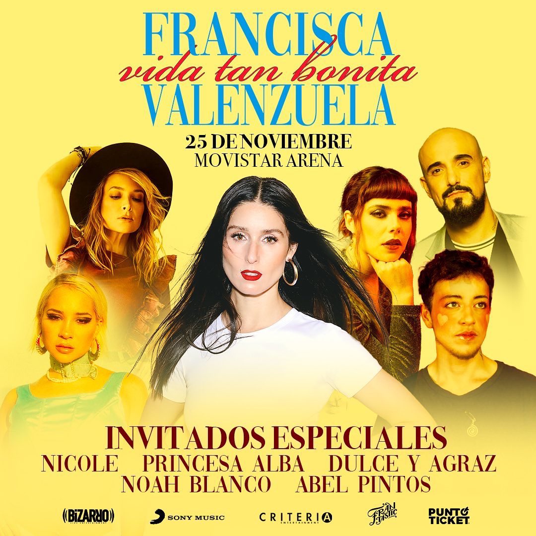 AbelPintos's tweet photo. ¡Buenas! Estoy en Santiago de Chile para cantar esta noche invitado de mi querida @franciscamusic en su gran concierto en el Movistar Arena. Y mañana, aquí a unos kilómetros, en @granmonticello nos reencontramos con mi público después de mucho tiempo: ¡Me siento feliz! ♥️ https://t.co/fZfHDuMP3H