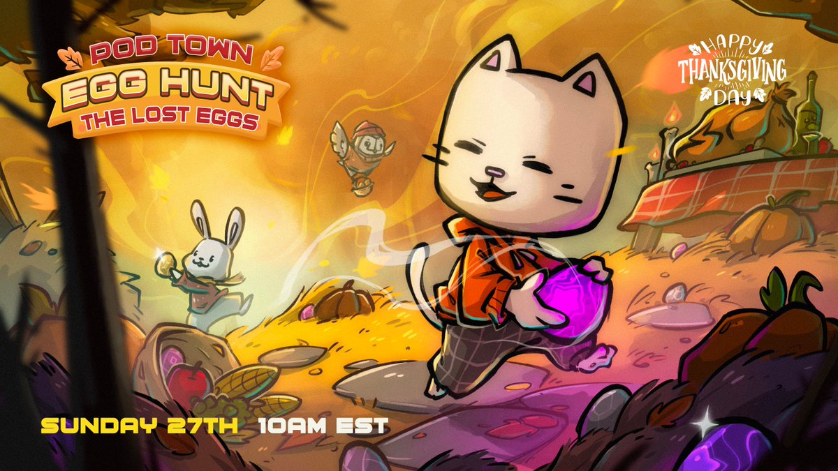 pod_town's tweet photo. The hunting party in the verse will be on this Sunday, November 27, 2022 10:00 PM. 🥚🏹

Save the date and join us!!!
#Podtown #FTM #Metaverse #NFT 

Discord: https://t.co/xG1VGVHAL6 https://t.co/smfuqASTM2