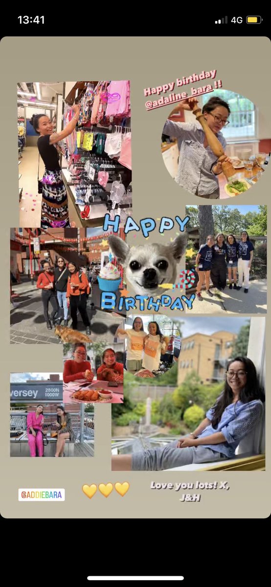 Happy birthday Addie!!! Lots of love J&amp;H xxx