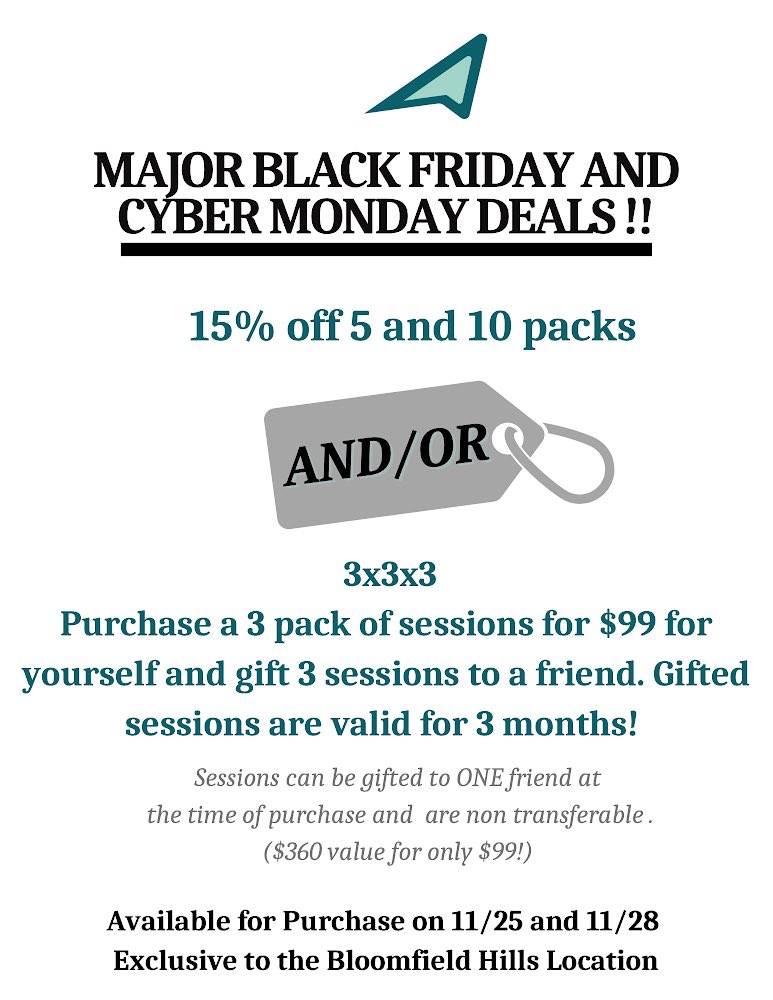 ReachBodywork's tweet image. We are doing some HUGE deals today and Monday! Call or stop by the studio to purchase