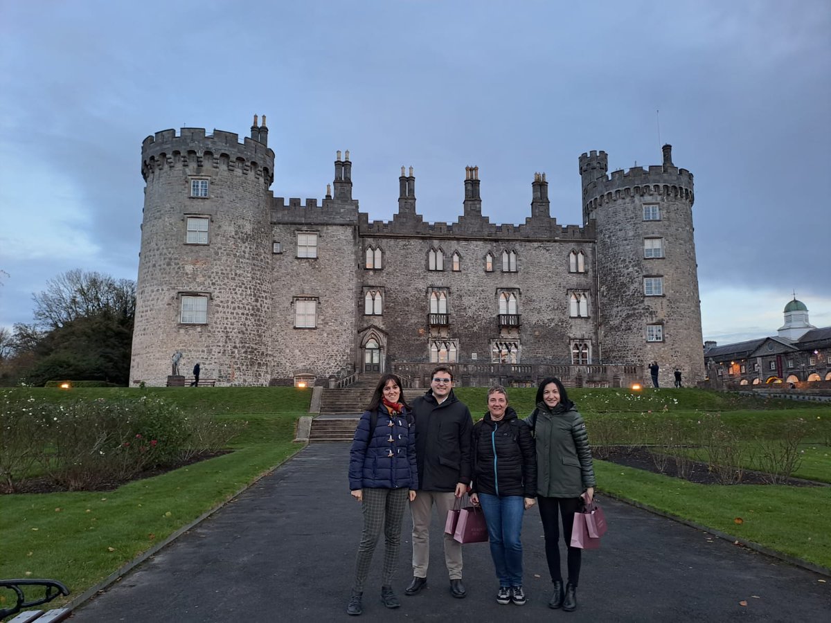 On November the 23rd, <a href="/CPoliedra/">Consorzio Poliedra</a>, in the beautiful venue of Kilkenny Castle, presented the co-creation work carried out together with the @GALValledAosta and the Unité des Communes Valdôtaines Grand-Paradis, which led to the opening of the 'Sportello Digitale Grand Paradis'.