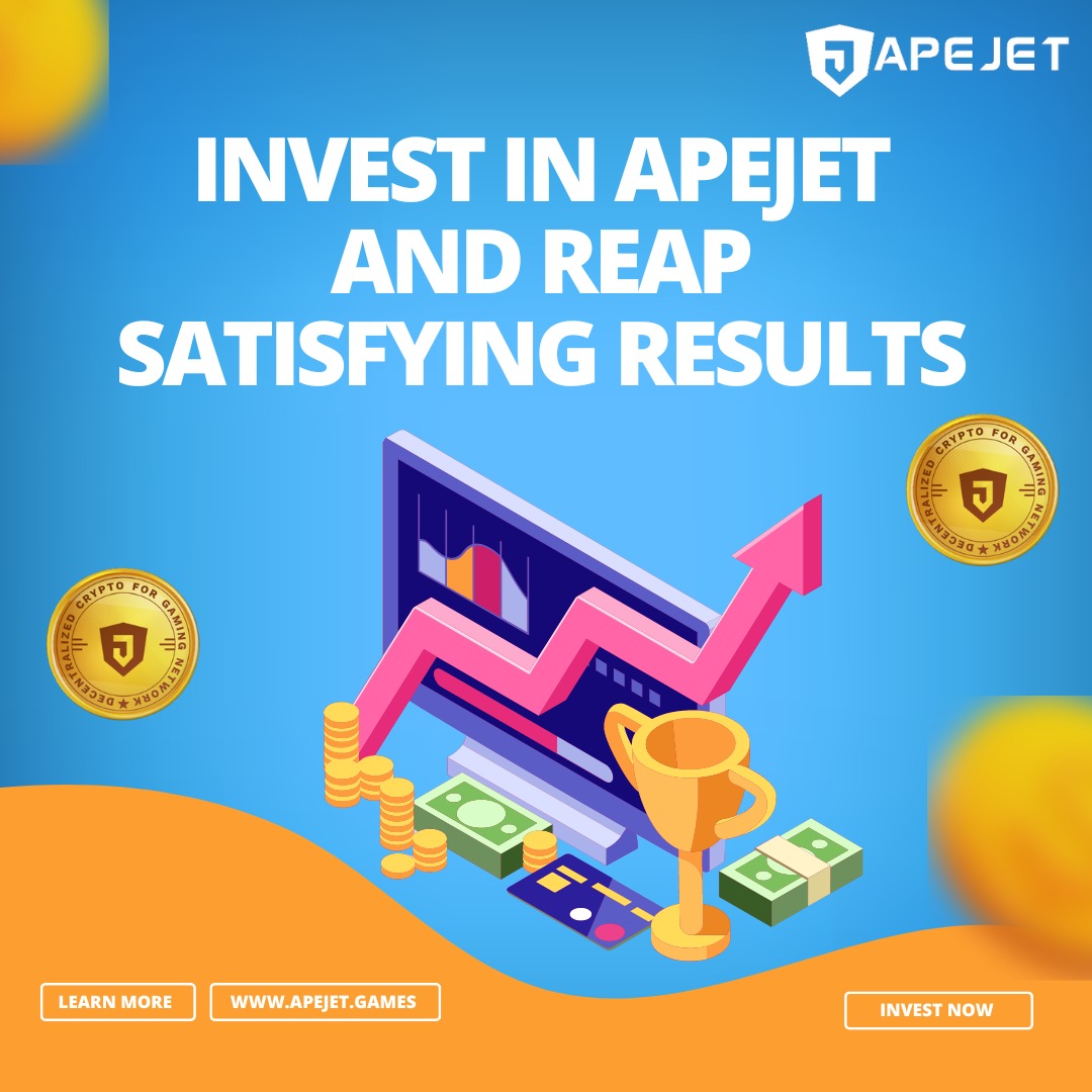 #apejet is on fire. Invest in Apejet today.
.
.
 #apejettoken #almirawallet #investmenttips #cryptocurrencyinvestment