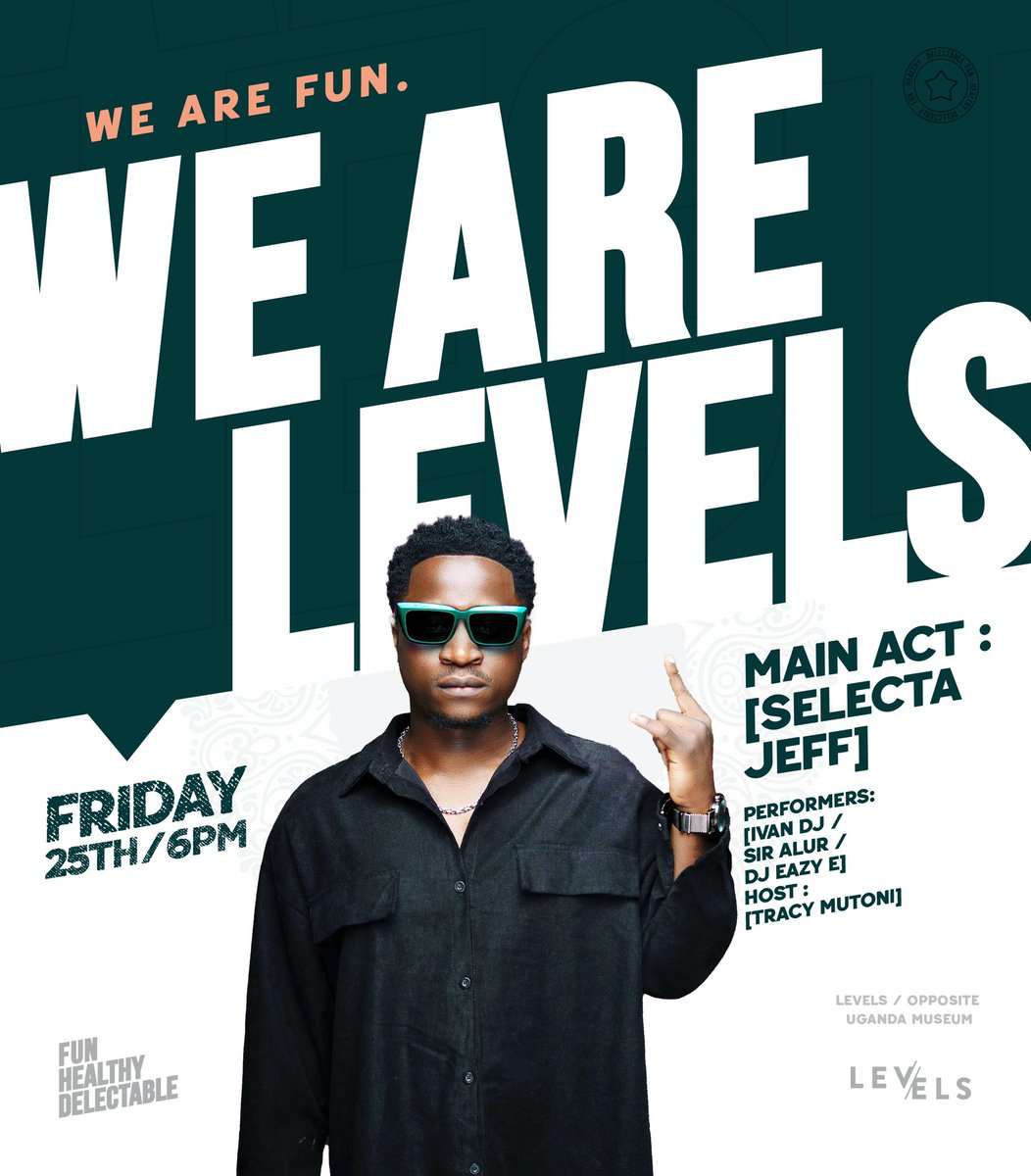 nbstv's tweet photo. Are you looking for the perfect plot tonight? Well, @Levelsloungeug just got you covered.
Make your way to the lounge for the best nightlife experience.
Hosted by: @selectajeff
#LevelsLounge https://t.co/9SRiqa5Up0