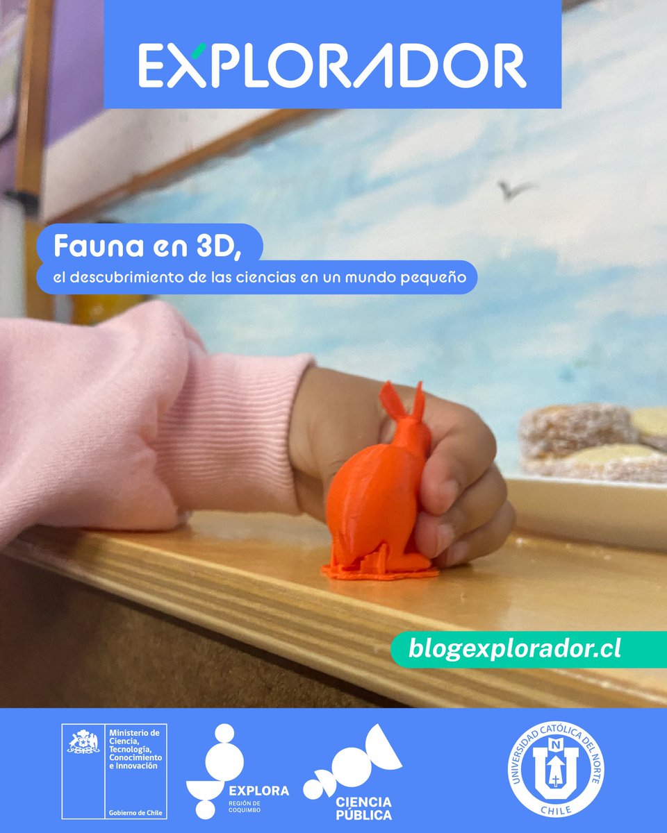 Proyecto_3Di's tweet photo. El acceso a las tecnologías de la industria 4.0 permite entregar nuevas herramientas que son fundamentales para el aprendizaje tanto en la etapa preescolar como escolar en niños y niñas.
Lee más al respecto en nuestro artículo del #BlogExplorador 🆕 https://t.co/ytQft3v67T https://t.co/92JFwvA6f2
