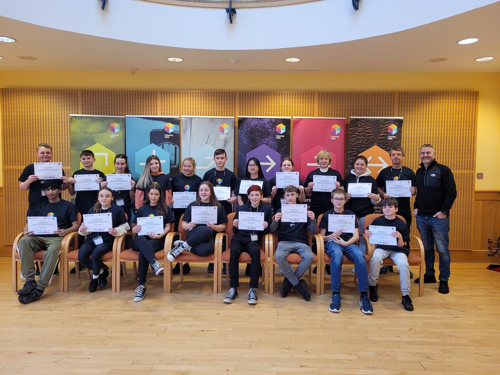 Our Columba 1400 celebrated their graduation ceremony yhos morning. An outstanding group of young people supported by amazing staff. Thank you to everyone <a href="/Columba1400/">Columba 1400</a> for looking after us. Now we begin our plan to put values into action.