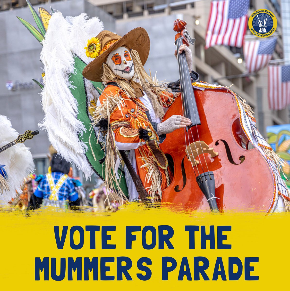 Vote for the Philadelphia Mummers Parade! ☂️

USA Today is looking for the best holiday parade in North America! Click the article below to vote for the Mummers Parade! SHARE with your fellow parade fans!

Vote here: 10best.com/awards/travel/…