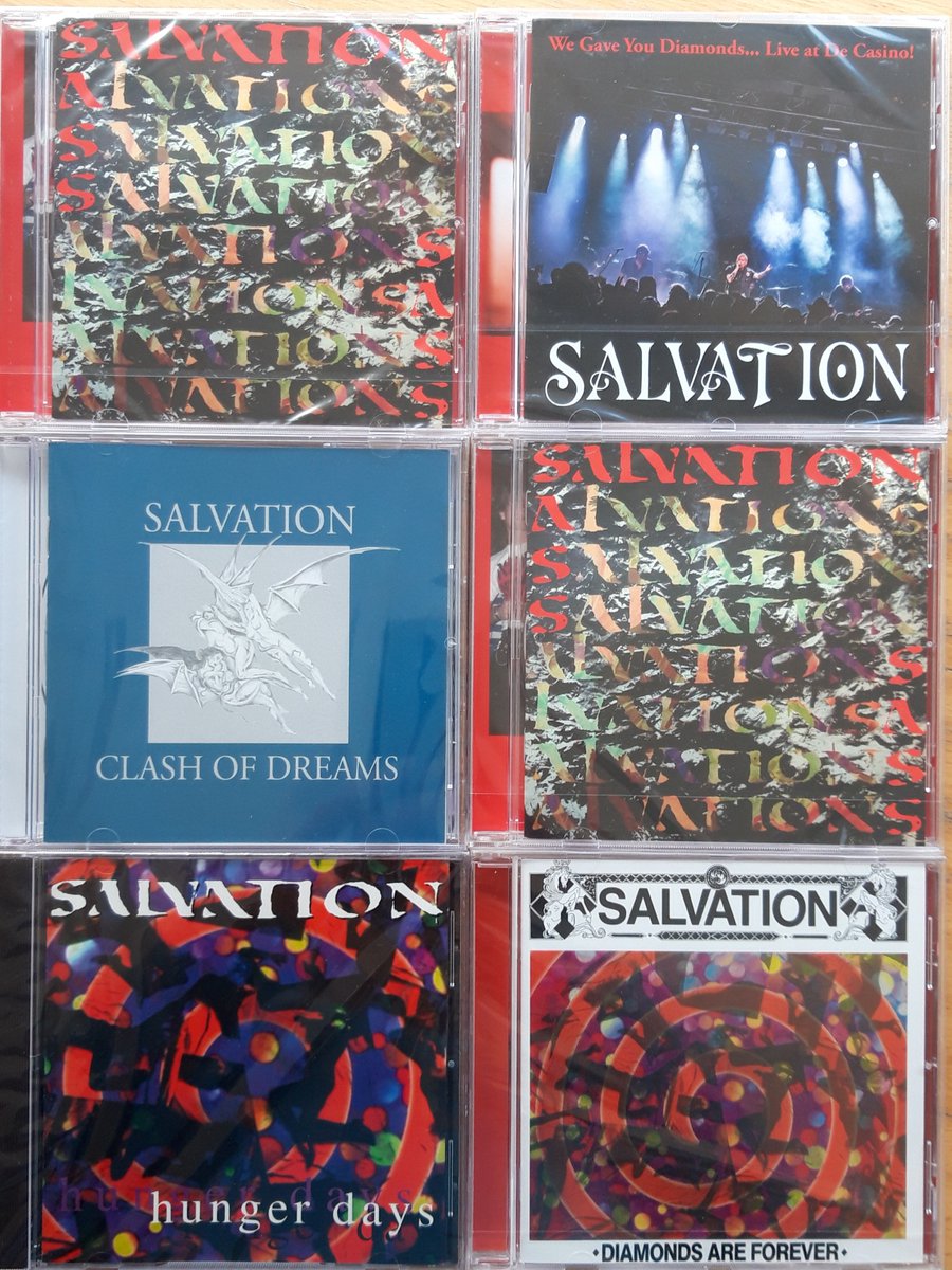 If you're a 'Goth' every day is 'Black' Friday 😎 but today is brighter! 🌞All SALVATION CDs available at £4.99 only (+p&amp;p) until the end of November! Never hesitate!  salvation4.bandcamp.com