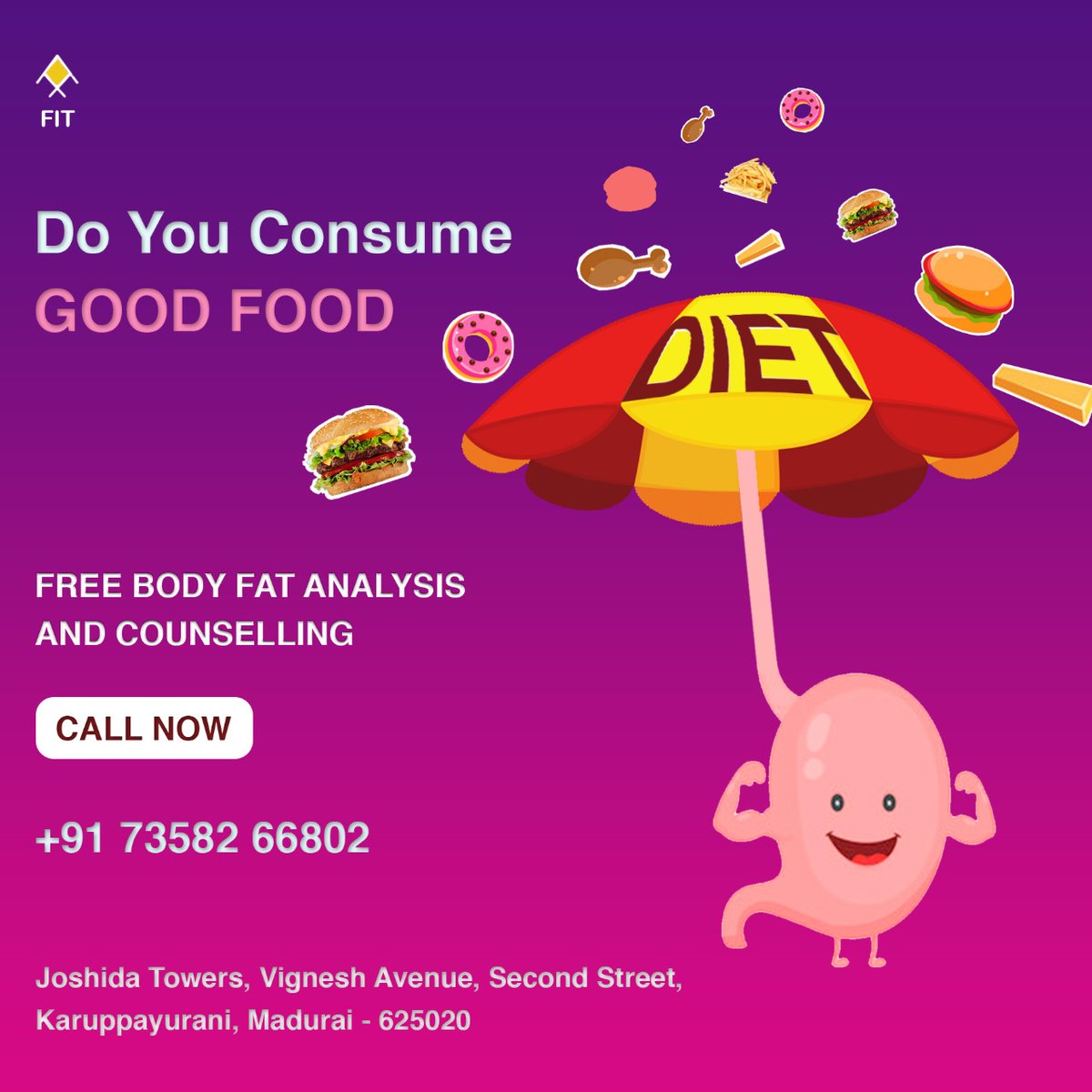 Makefitme's tweet photo. Do you consume good food? 👇
Follow us to learn about your daily intake tracking!
📞Contact us: 7358266802 / 8190040102 / 9363004822
#makefitme #makefit #makecreativelab #makelab #fitness #fitnesslife #fitnessjourney #fitnessgoals #organic #organicfood #natural #naturalproducts https://t.co/sYKHC1T0cC