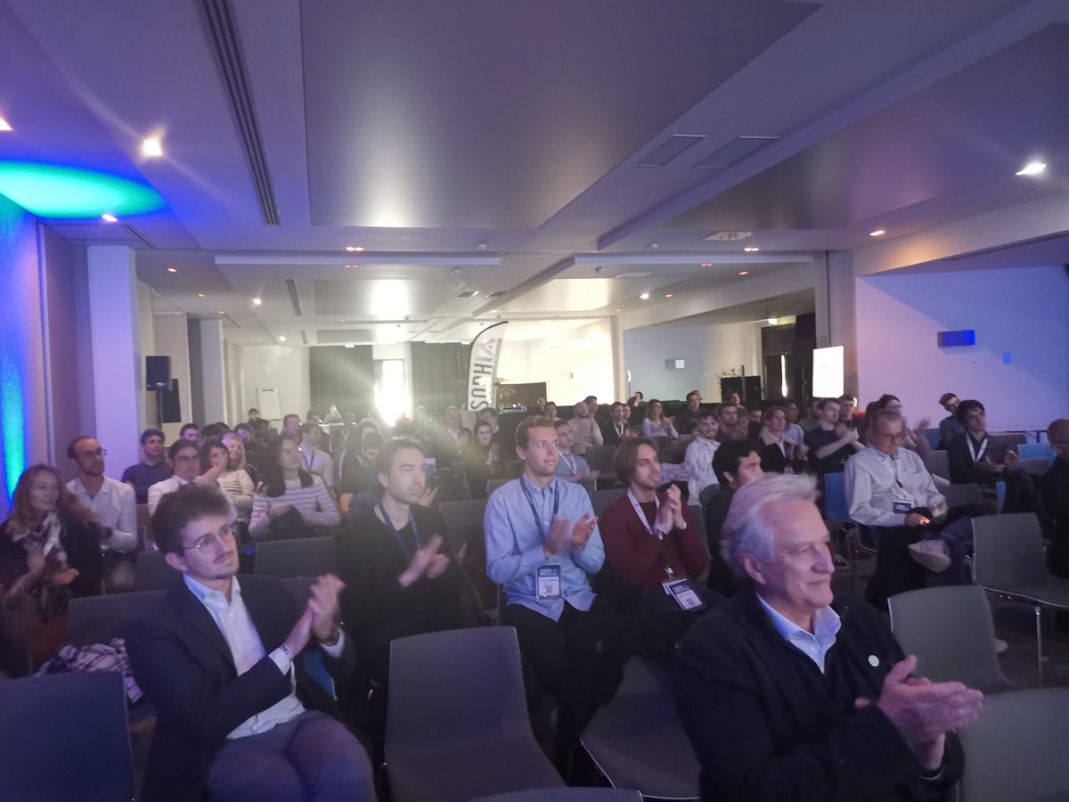 SophiaAntip0lis's tweet image. #SOPHIASUMMIT
🔴 En #direct de la cérémonie de clôture &amp;amp; remise des prix félicitations au projet lauréat &quot;NeuroPin&quot; du SophIA Award 2022 porté par @Antonia_Machlou !
Félicitations à l&apos;entreprise @AtelierMy3D qui remporte le prix &quot;Sustainability&quot; attribué par @SAPLabsinFrance !