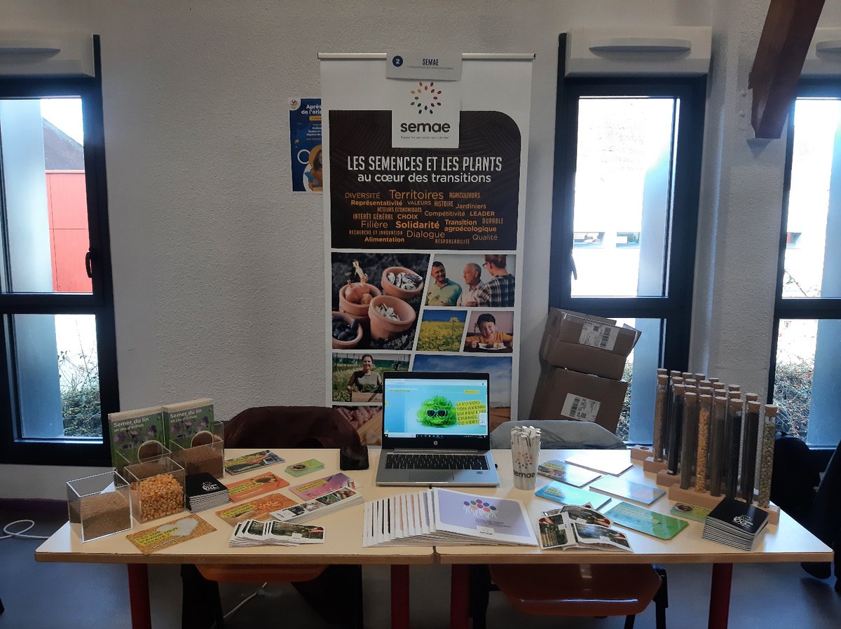 semaeNord's tweet photo. Présence de @semaenord au salon des métiers organisé par le CFPPA Legta lycée agricole d'Airion dans l'Oise @CD_oise.
Présentation de la #filière #semences auprès des étudiants.
#InterProSemences
#CeuxQuiFontLesSemences https://t.co/Dyy9HtecGb