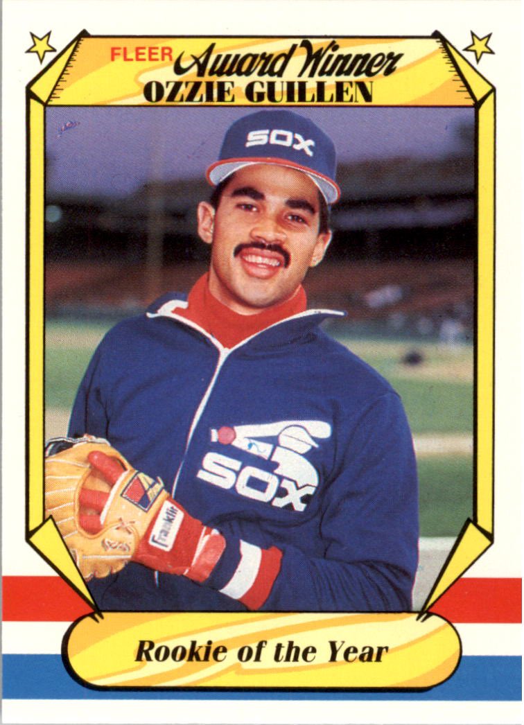 Sox On 35th on X: #OTD in 1985, Ozzie Guillen was named the AL Rookie of  the Year.  / X