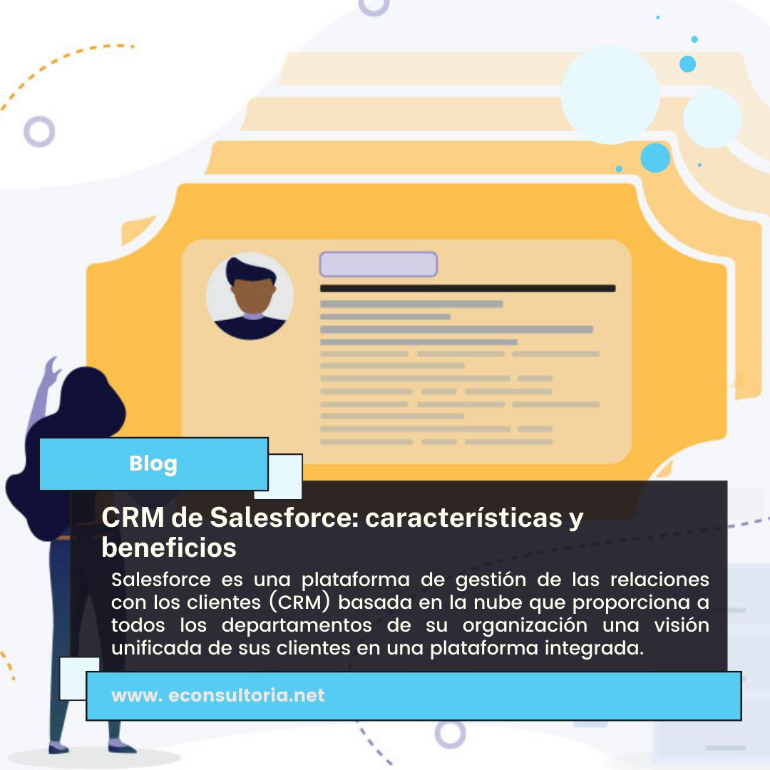 EconsultoriaNet's tweet image. 📉  Conoce todas las ventajas que 𝗖𝗥𝗠 𝗦𝗮𝗹𝗲𝘀𝗳𝗼𝗿𝗰𝗲 puede hacer por tu empresa en nuestro post de hoy 👉 bit.ly/3U7aTPx

#crmsalesforce #posicionamientoseo #marketingonline #digital #estrategiadigital #econsultoria #agenciademarketingonline #socialmedia