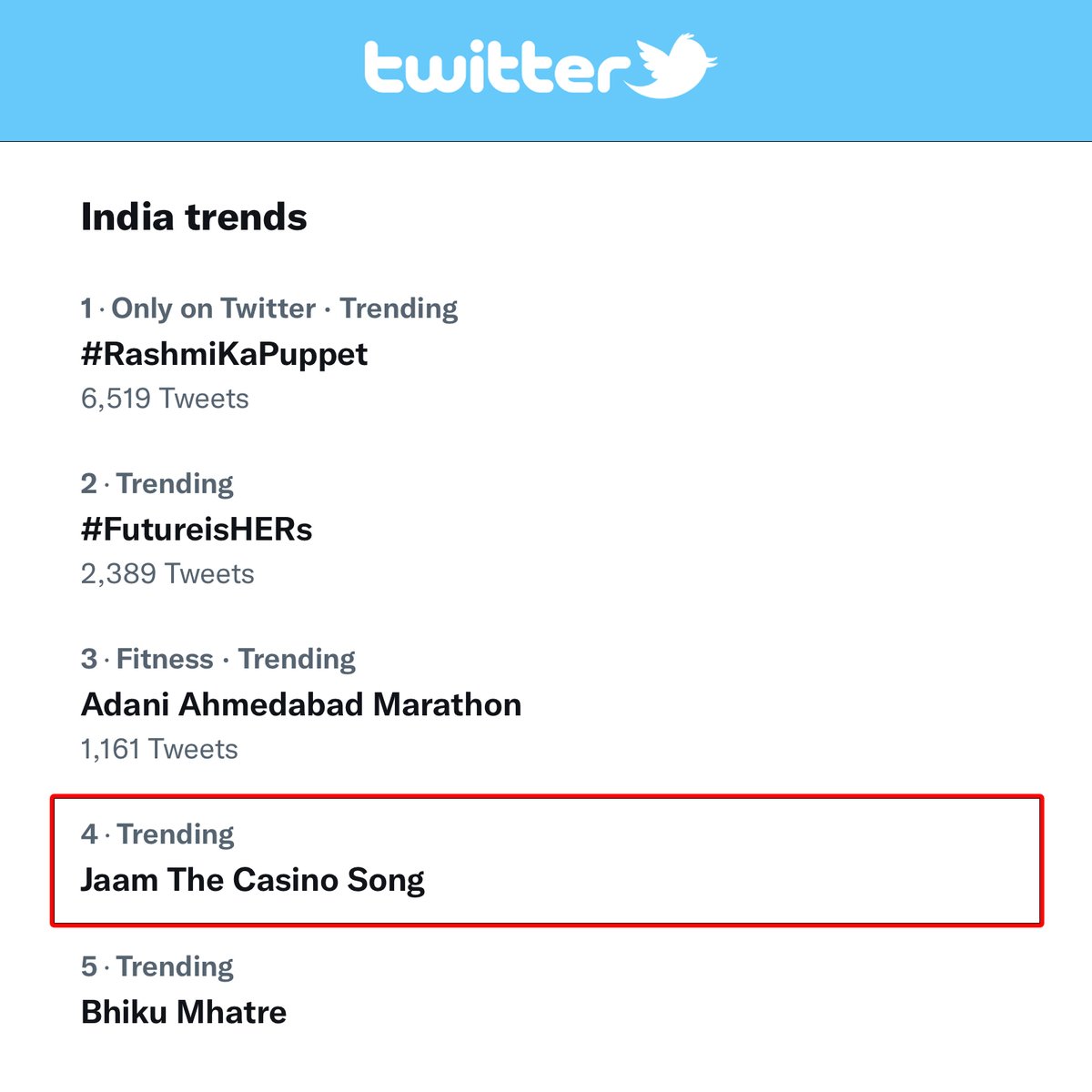 Namoh Studios (@namohstudios) on Twitter photo #Jaam the Casino Song trending on <a href="/YouTube/">YouTube</a> and @Twitter . Keep Sharing , Keep Loving !!
<a href="/asliyoyo/">Yo Yo Honey Singh</a> <a href="/Gaurav__Grover/">Gaurav Grover</a> <a href="/Imyvats/">Udit Vats</a> <a href="/itsmihirgulati/">Mihir Gulati</a> <a href="/RdmMedia/">RDM Media</a> #Jaam the Casino Song trending on <a href="/YouTube/">YouTube</a> and @Twitter . Keep Sharing , Keep Loving !!
<a href="/asliyoyo/">Yo Yo Honey Singh</a> <a href="/Gaurav__Grover/">Gaurav Grover</a> <a href="/Imyvats/">Udit Vats</a> <a href="/itsmihirgulati/">Mihir Gulati</a> <a href="/RdmMedia/">RDM Media</a>