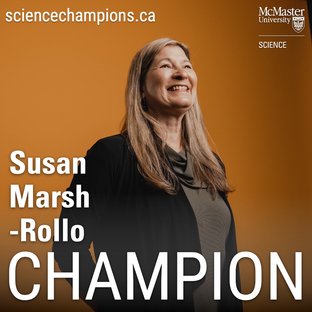 McMasterScience's tweet image. Susan Marsh-Rollo champions science as a LIVELab Research Concerts team member. The concert series welcomes the community into McMaster’s one-of-a-kind research-based performance theatre.

Visit sciencechampions.ca to learn more.

#mcmasterscience #sciencechampions
