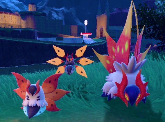 たまらん… ＃ウルガモス、＃チヲハウハネ、 ＃テツノドクガ ＃ポケモン