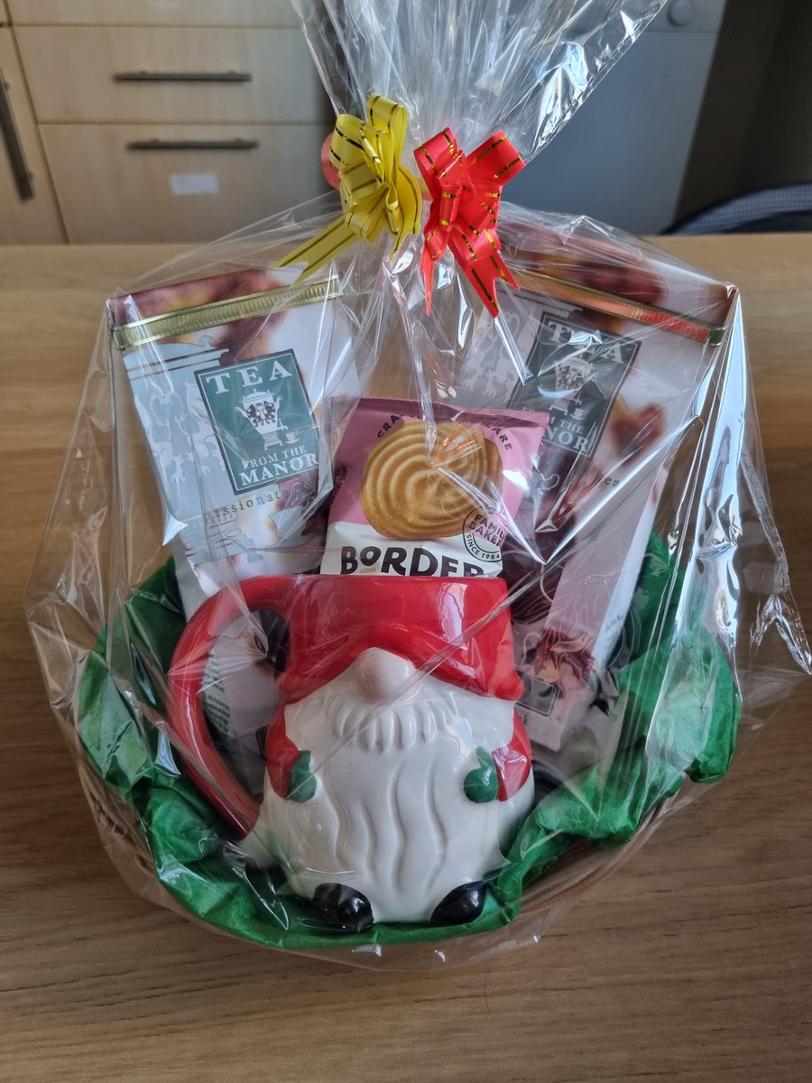 HolmparkCH's tweet photo. Mini Christmas Tea Hampers ready for our Christmas Fayre on Friday 9th December at 2pm. 
Have a chance to buy one of these, some homemade decorations or fancy your chances at winning a prize on the Raffle. 
Hope to see you there! #LoveLivingLaterLife #Christmas #Madewithlove https://t.co/gayg5Aa3dg