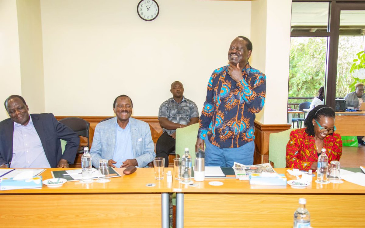 MarthaKarua's tweet image. I joined the Azimio Govenors and Deputy Governors Retreat together  with @skmusyoka and chaired by Hon. @RailaOdinga. 

We held  deliberations with the County heads on the state of affairs facing our Nation.