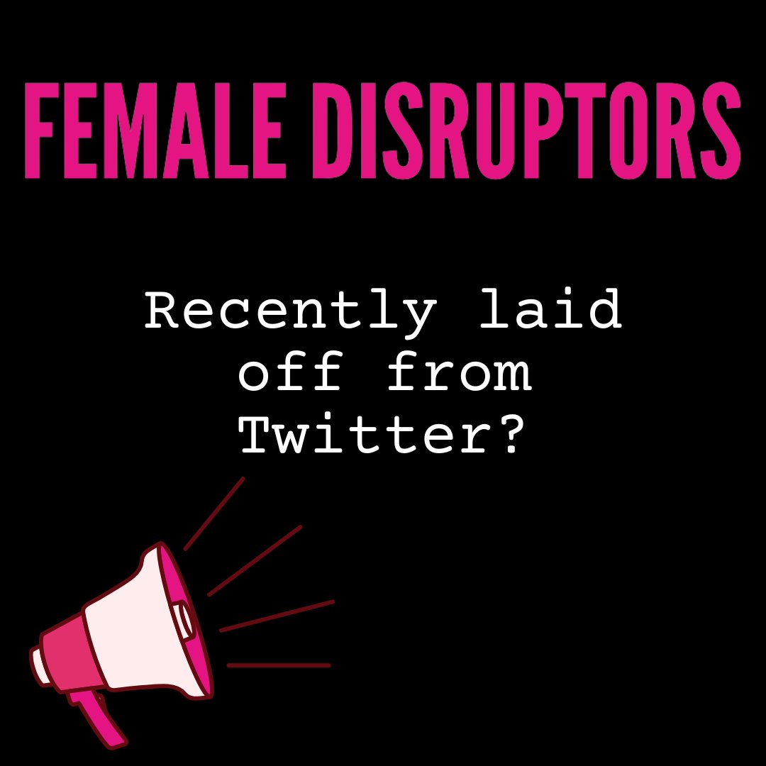 femdisruptors's tweet photo. Pink Friday sale is on! 💕 In addition to our incredible sale, we’re offering free tickets to those recently laid off from big tech Meta, Twitter, and Amazon. ➡️ DM us for the link to the form!
#PinkFriday #BlackFriday #TechLayoffs #MetaLayoff #TwitterLayoff #AmazonLayoff https://t.co/GIuarfb2pr