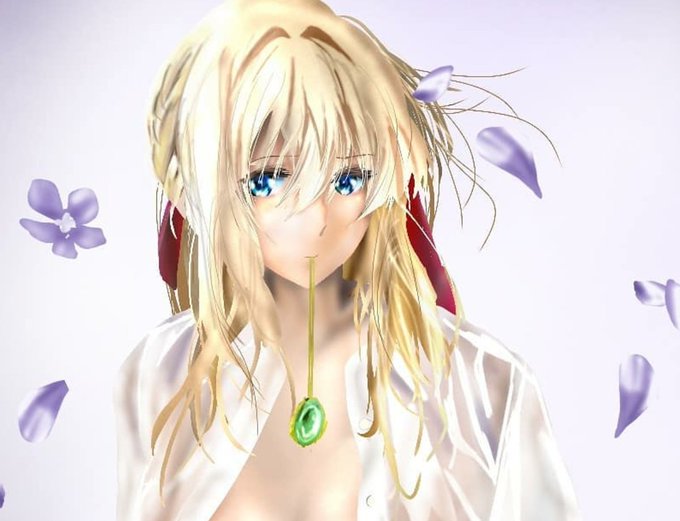 バイオレット・エバガーデン・・
随分昔に1枚だけ描いたなあ・・・
またリベンジしてみようか・・
#過去絵 