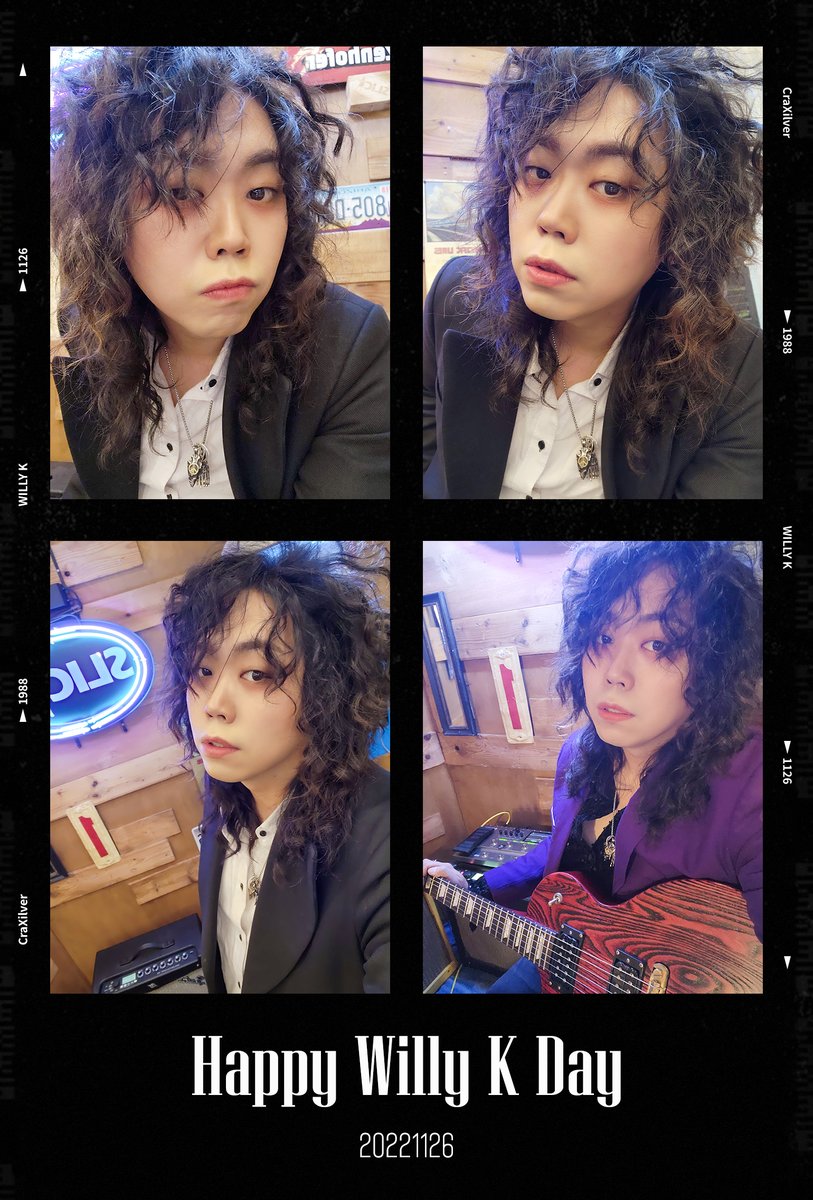 HAPPY BIRTHDAY WILLY K ✨
세상에서 가장 행복한 하루를 보내길 🪄

#윌리K #WILLYK
#HAPPYWILLYKDAY
#크랙실버 #CraXilver