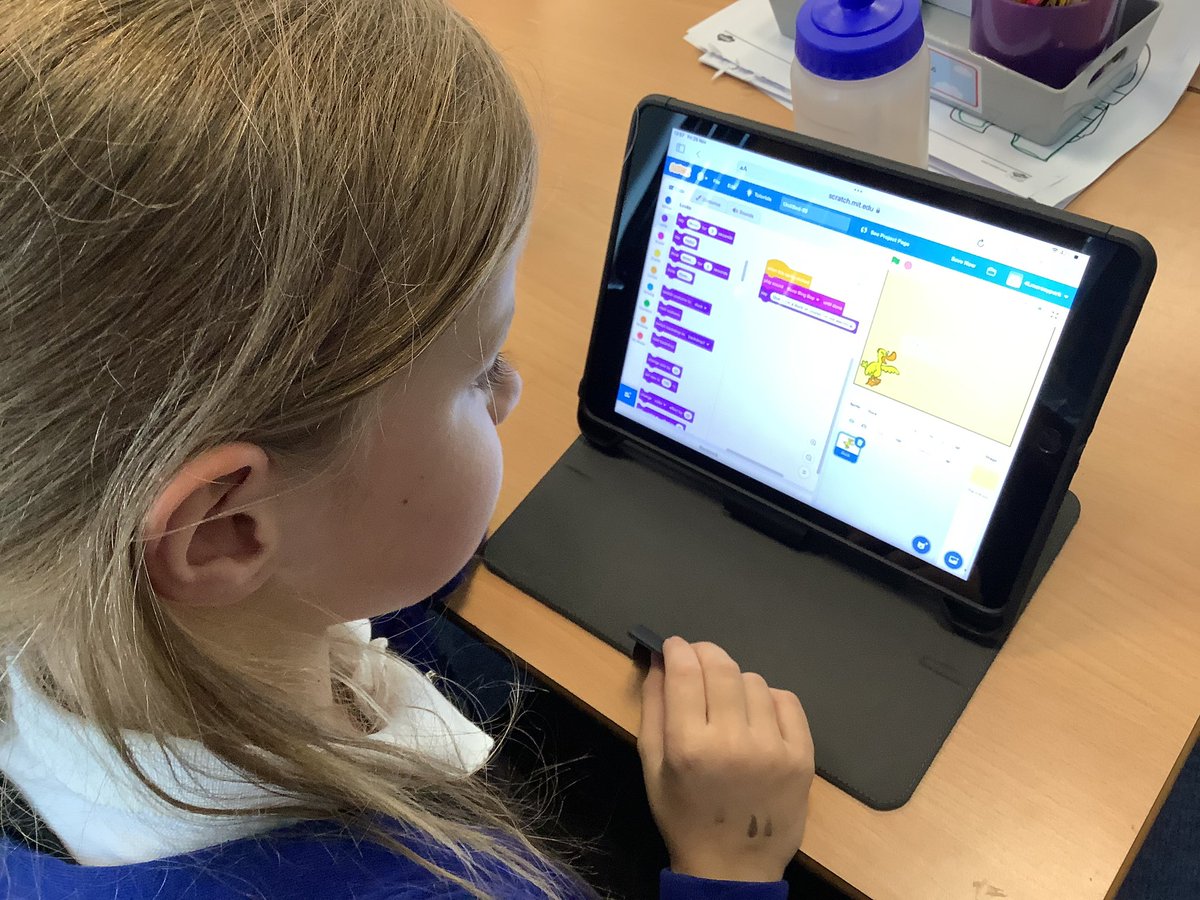 MPPS_Wirral's tweet photo. Another fun lesson in Year 4 today, creating our own computer games for younger children to play. #MPPScomputing #MPPSyear4 https://t.co/RO0Vmu5bTW
