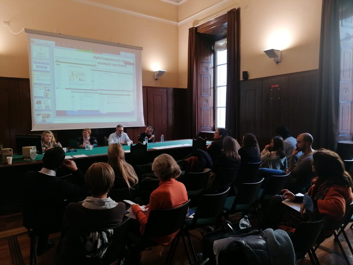 diginlaw's tweet photo. ❗️Live from Milan❗️
The first national multiplier event within the DIGinLaw project has just started. 😎 
The University of Milan is holding an event entitled "La digitalizzazione nella formazione superiore", dedicated to raising awareness on digitalization of higher education.💻 https://t.co/5ywJzPdCBj