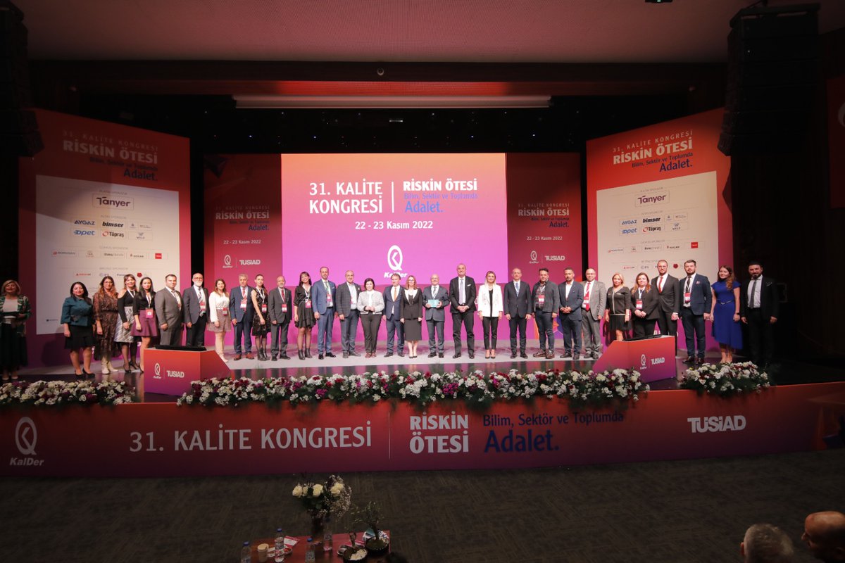 31. Kalite Kongresi sona erdi. Bu süreçte yanımızda olan ve kongremizin tüm aşamalarına büyük emek veren tüm KalDer Ailemize teşekkür ediyoruz. 

#KalDer #TürkiyeKaliteDerneği     #KalDer31KaliteKongresi #KalDerKongre #RiskinÖtesi #ödültöreni #TürkiyeMükemmellikÖdülü