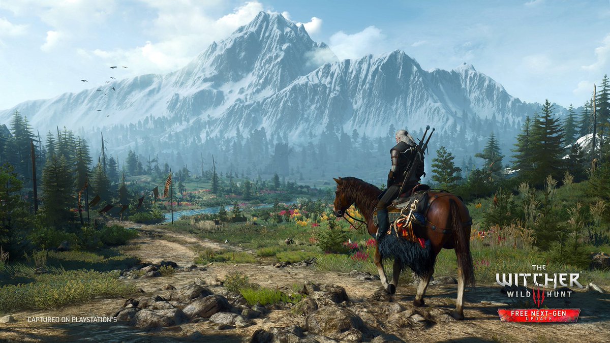 thewitcher's tweet image. Ahhh... Skellige! Snowy mountains, beautiful shores and freshness of the sea, where you can feel free!

Free just like the next-gen update for The Witcher 3: Wild Hunt that's coming December 14th 😏