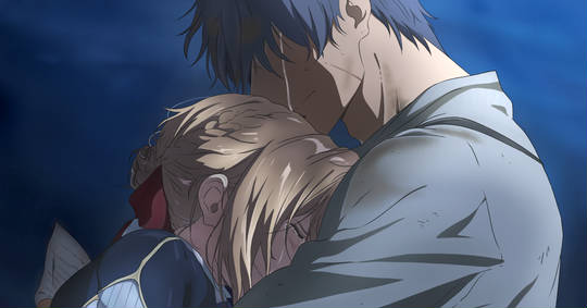 ギルベルトはなかなかに融通の効かない性格だけど、軍人で厳しい父親に幼少期から育てられずっと戦いの中にいて、戦争後も孤島で静かに暮らしてたんだからまあ偏った性格になるのはしょうがないなあ。
ヴァイオレットと再会できてよかったね😭
#金曜ロードショー 
#ヴァイオレット・エヴァーガーデン 