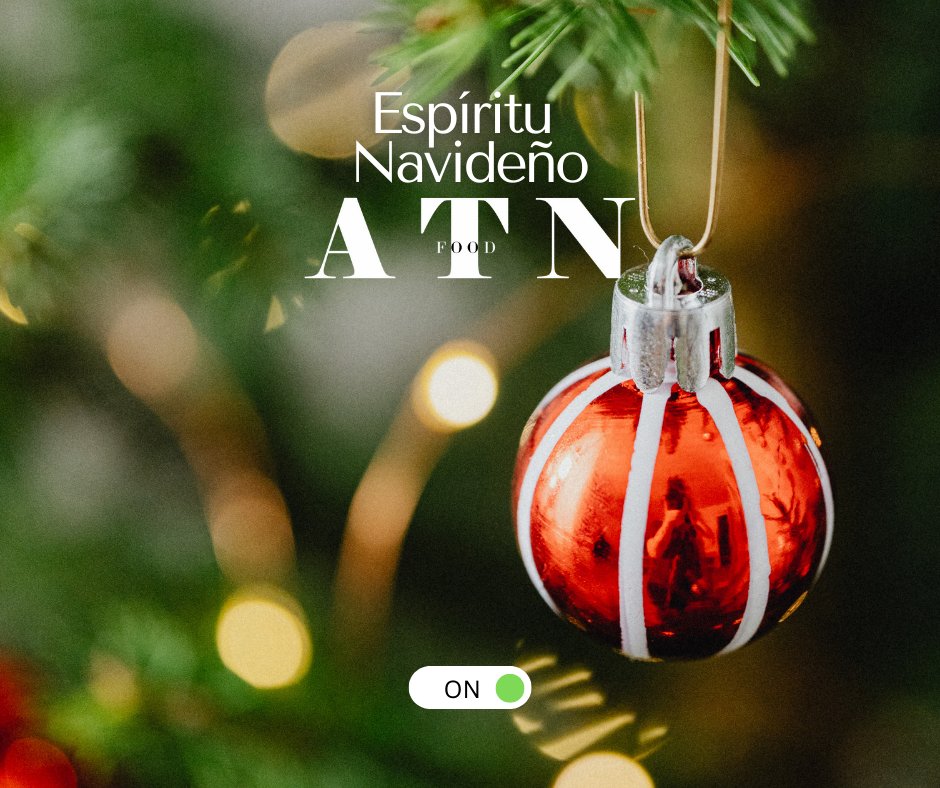 AtnFood's tweet photo. La Navidad es uno de los mejores momentos para reunirte con tus amigos, familiares y, deberíamos decirlo, con nosotros. https://t.co/E622n5HV3K