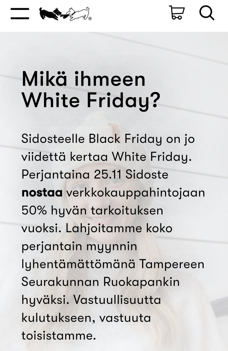HannuHynonen's tweet photo. White Friday #BlackFriday #sidoste https://t.co/zNhlrTNyPI