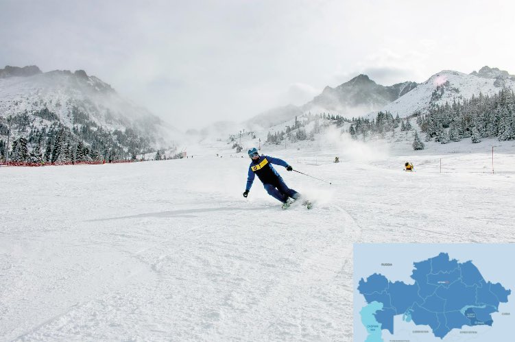 Kazakhstan's tweet image. #Shymbulak Mountain Resort Opens #Skiing and Snowboarding Season on Saturday #VisitKazakhstan 

astanatimes.com/2022/11/shymbu…