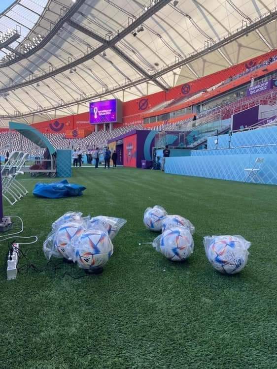 Kick on Twitter "World Cup balls are being charged with electricity