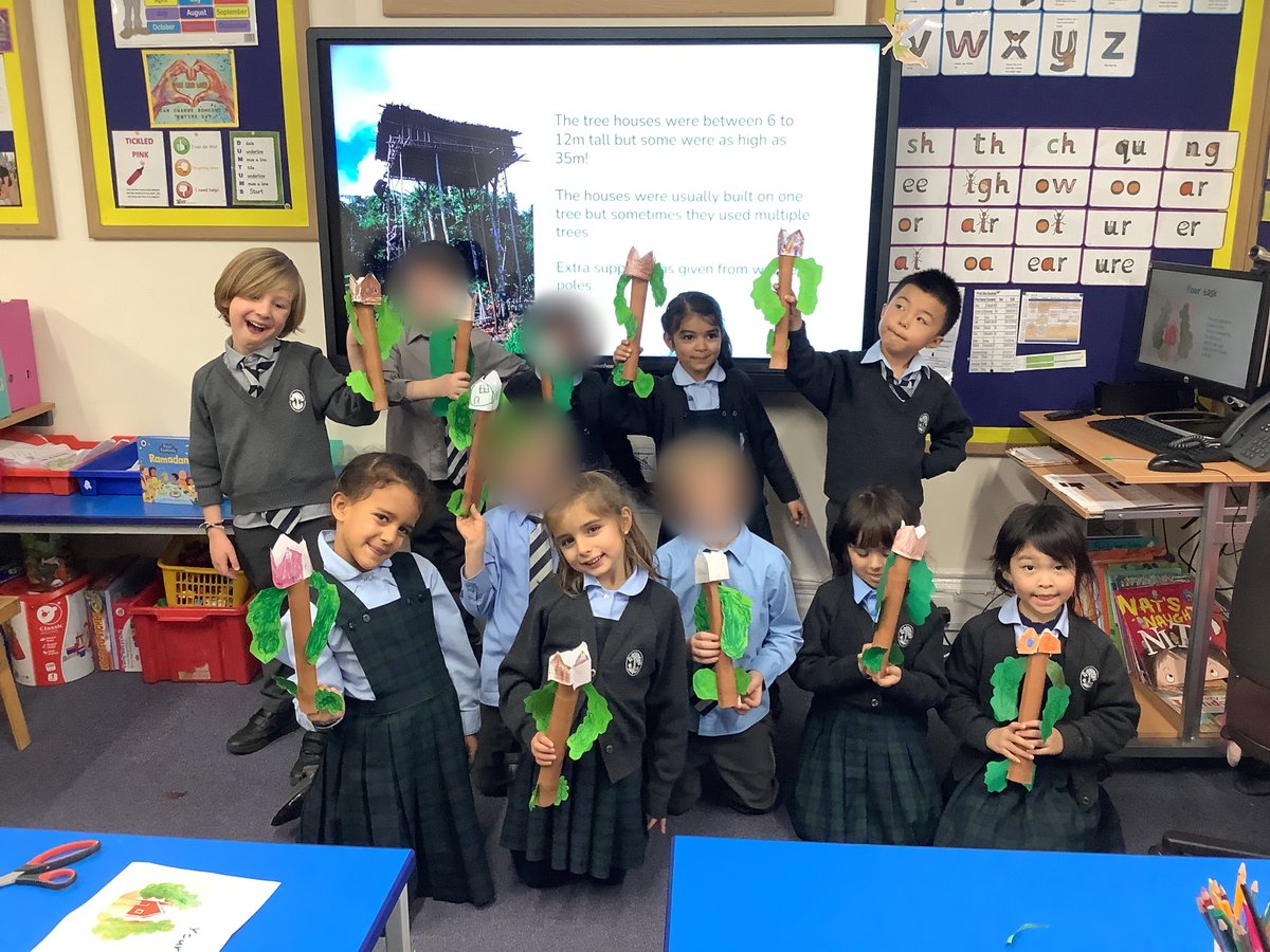 DHSPrep's tweet photo. In #Geography P1HG have been exploring #homes around the world and had great fun making our own #treehouses and #teepees! #tipi @DukesEducation https://t.co/utslTXT7RH
