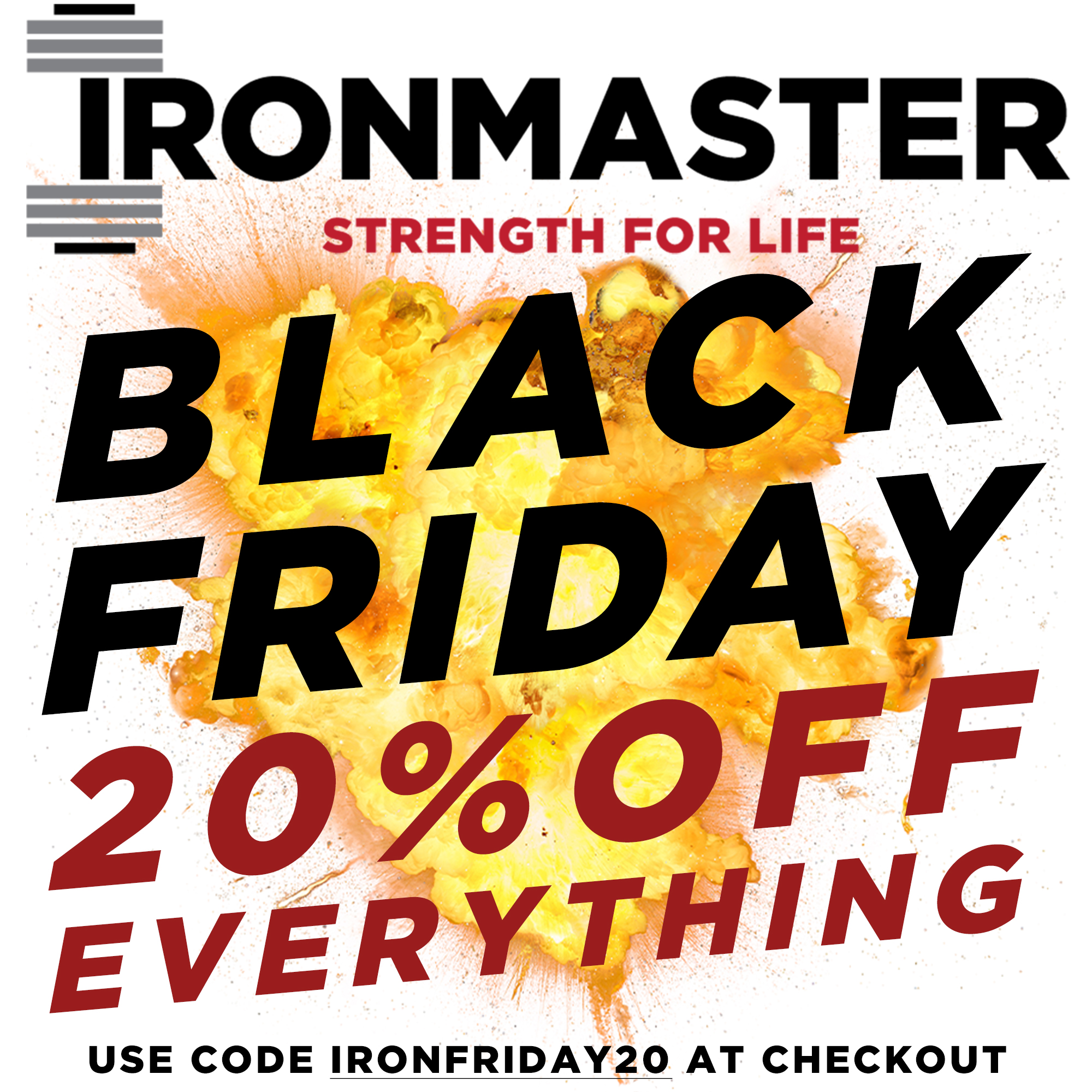 Ironmaster black friday deals