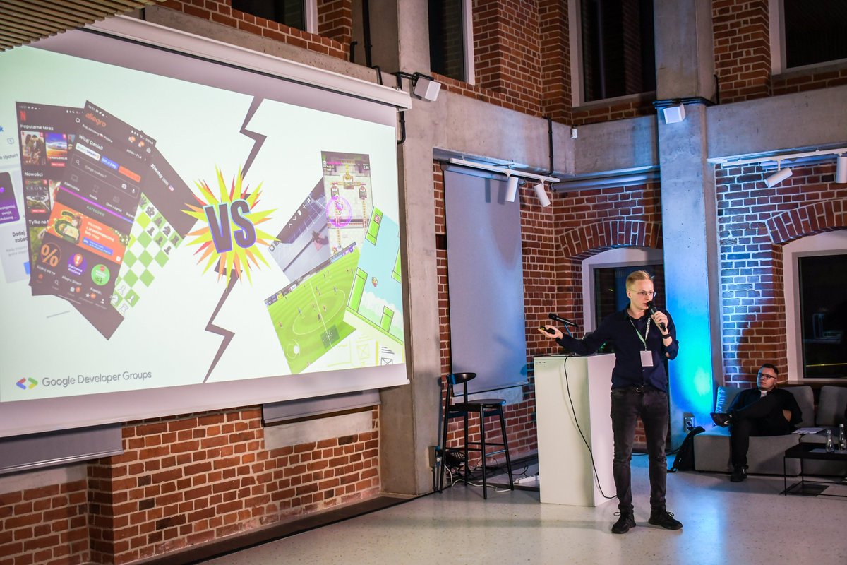 themomentum_ai's tweet photo. We are pleased to present some photos from yesterday's meetup. Thank you for your presence both at Concordia Design Wroclaw and online. ๐ธ๐
#flutter #flutterdev #applover https://t.co/FBWrUwLzSJ
