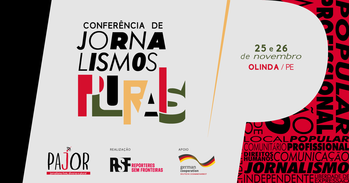 <a href="/mzconteudo/">Marco Zero Conteúdo</a> <a href="/nosmdaperiferia/">Nós, mulheres da periferia</a> <a href="/Alma_Preta/">Alma Preta</a> <a href="/data_labe/">data_labe</a> <a href="/jornalfalaroca/">Fala Roça</a> <a href="/amazonia_real/">Amazônia Real</a> Zum Abschluss des Projekts #PAJOR #DefendingVoices feiern wir am 25. &amp; 26.11. auf einer Konferenz in Recife Pluralismus und Diversität im Journalismus in #Brasilien, mit Diskussionen über Erfolge sowie frühere und künftige Herausforderungen. 2/3