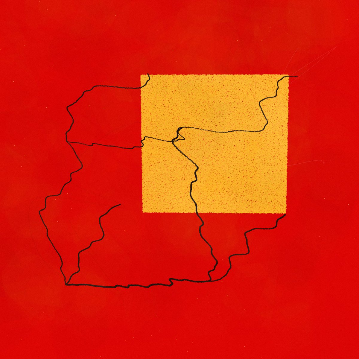 Complementary #309 ♥️ by @yazid 
I was lucky to get a reserve in the second raffle. 😍
#genart #fxhash