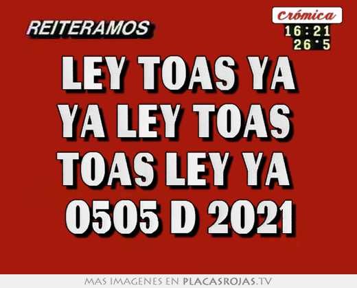 🔃🇦🇷#LeyTOASya #NoTodoPasoEnMalvinas #DictamenTOASya #ProyectoDeLey0505D2021 <a href="/ConcertaTOAS/">ConcertaciónT.O.A.S</a> <a href="/alferdez/">Alberto Fernández</a> <a href="/CFKArgentina/">Cristina Kirchner</a> <a href="/RadioUNER/">Radio UNER 100.3 #10años</a> <a href="/elentrerios/">elentrerios.com</a> <a href="/LaOpinionPop/">La Opinión Popular</a> <a href="/EntreRiosAhora_/">Entre Rios Ahora</a> @elsol_digital <a href="/el1digital/">El1</a> <a href="/dpmatanza/">D.P La Matanza</a> @ConcejalesTodos <a href="/Rgargarella/">roberto gargarella</a> <a href="/LaVozdeTandil/">La Voz de Tandil</a> @PNTdiario