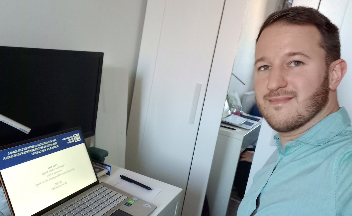 The #commuting habits from the small villages near the #Austrian-Hungarian border

As a #PhD student of the Uni. of Pécs I attended #IDK2022 online conference with a presentation about the situation of the settlements near the border, particularly regarding commuting to Austria.