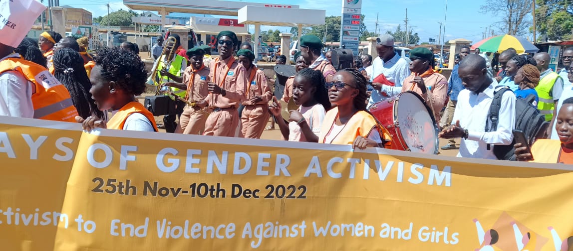 As we mark Day 1 of #16DaysOfActivism MIK joined stakeholders in Siaya County. The procession brought together CSOs, Government departments, Religious  groups and residents of Siaya.
#unitetoendviolenceagainstwomenandgirls