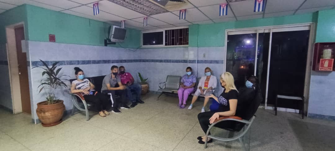 Los colaboradores del CDI La Unidad rendimos homenaje a nuestro Comandante Fidel en el 6to aniversario de su desaparición física