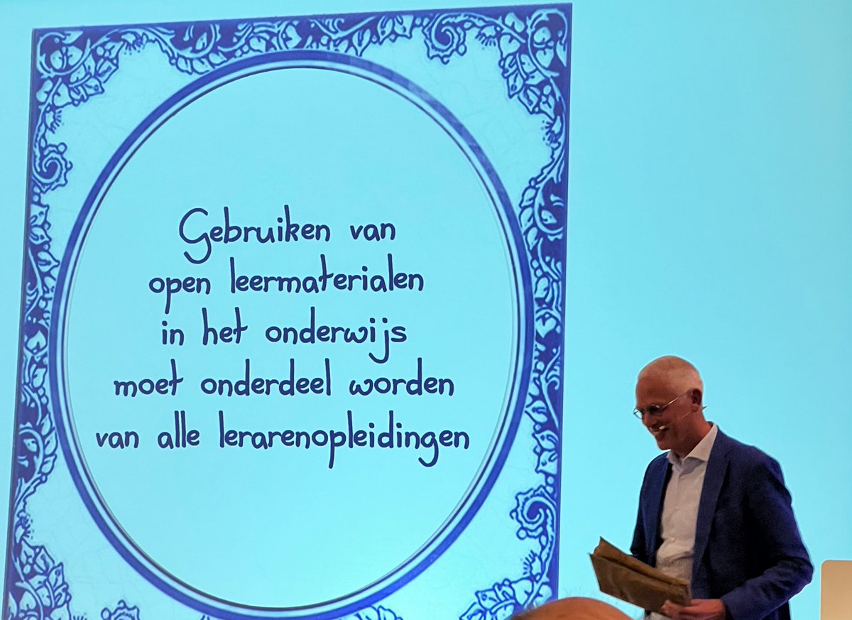 Helemaal eens met @OpenRobert55 #oer #lerarenopleiding
