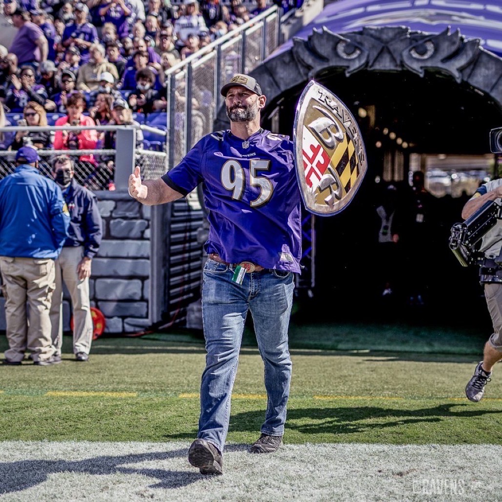 Ravens Community on Twitter: '.@Ravens legend Jarret Johnson is our nominee  for the NFL's Salute to Service Award❗️ Vote here ➡️    / Twitter